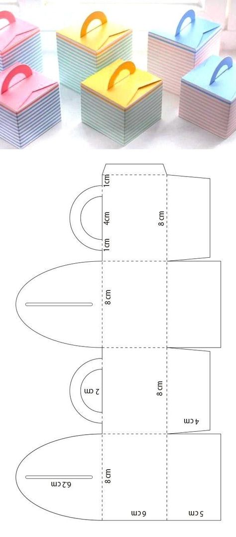 Diy Gift Box Template, Box Template Printable, Scrapbook Box, Paper Box Diy, Paper Box Template, Idee Cricut, Box Templates, Packaging Template, Diy Jewelry Inspiration