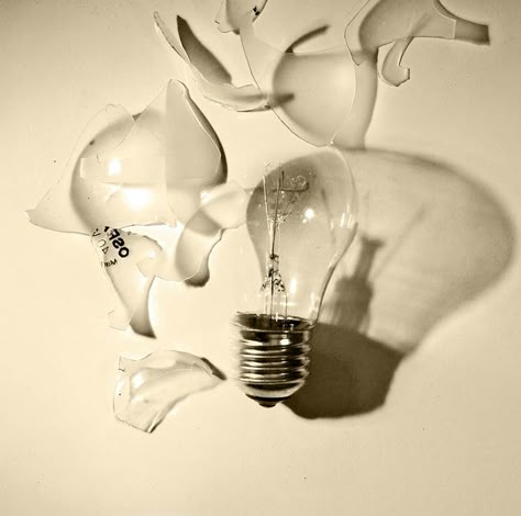 Broken Objects Photography, Broken Lightbulb, Broken Objects, Objects Photography, Alevel Art, Gcse Photography, Art Alevel, Art Assignments, Dark Art Photography