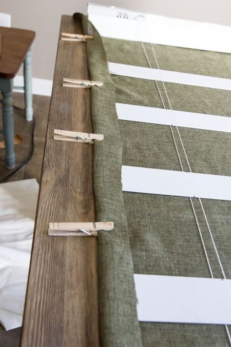 DIY Burlap Roman Shades from Blinds | blesserhouse.com - A beautiful way to make pricey looking window shades for cheap! Canvas Window Coverings, Burlap Roman Shades Diy, How To Make Roman Shades From Blinds, Roll Up Shades For Windows, Burlap Blinds, Burlap Roman Shades, Burlap Window Treatments, Diy Window Shades, Diy Roman Shades