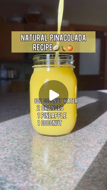 12K views · 1.2K likes | Modesto Joseph Garcia on Instagram: "Natural Pinacolada Recipe 🥥🍍🍊  (Save 30% or $210 on this juicer in the link in my bio with my special Black Friday discount code “GROWYOUROWN30”)  Pinacolada! Save this recipe for when you want an all natural tropical juice that is not processed and untouched by man! This juice is packed with nutrients & great for aiding in digestion!🥥🍍🍊  #growyourown #pinacolada #pinacoladas #pinacoladasong #pinacoladarecipe #pinacoladadrink #doyoulikepinacoladas #tropicaljuice #tropicaldrinkrecipe #juiceforhealth #healthiswealth #healthandwellness #growyourownlives #growyourownfood #fruit #fruits #fruitheals #healingfruit #nature #natureheals #healingnature #explore #explorepage" Pina Colada Song, Tropical Drink Recipes, Pina Colada Drinks, Tropical Juice, Pina Colada Recipe, Juicing For Health, Kids Menu, Grow Your Own Food, Pina Colada