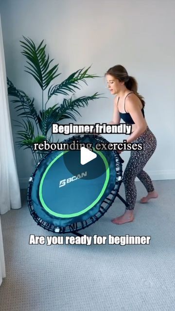 Sydney Ross on Instagram: "Beginner friendly rebounder moves to try at home 💪😁 

#minitrampoline #rebounder #beginnerworkout #lowimpactmovement" Rebounding For Beginners, Rebounder Workouts Beginner, Rebounding Exercises, Mini Trampoline Workout, Rebounder Workouts, Mini Trampoline, Beginner Workout, Keep Fit, Workout For Beginners