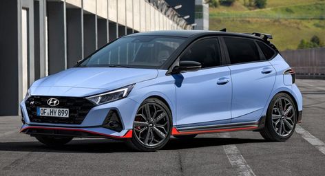 The 2021 Hyundai i20 N has a 1.6-liter turbocharged engine with 201 hp. I20 N Line, Auto Hyundai, Future Innovation, Indian Cars, Luxury Van, Car Needs, Ford Fiesta St, Forza Motorsport, Sedan Cars