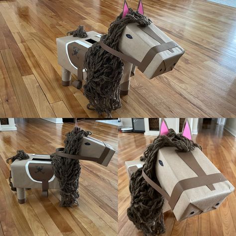 Donkey Valentines Boxes, Horse Valentine Box Ideas, Horse Valentines Boxes, Valentines Box Ideas, Valentines Card Holder, Horse Valentine, Girls Valentines Boxes, Valentine Card Box, Valentines Box