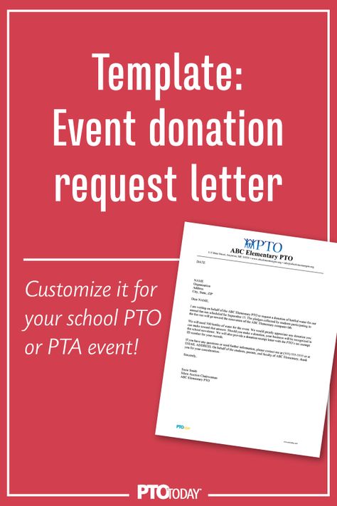 Pta Letter Asking For Donations, Pto Donation Request Letters, Pto Donation Letter, Pta Donation Request Letter, Room Mom Letter, Teacher Appreciation Letter, Teacher Appreciation Week Themes, School Donations, Donation Request Letters