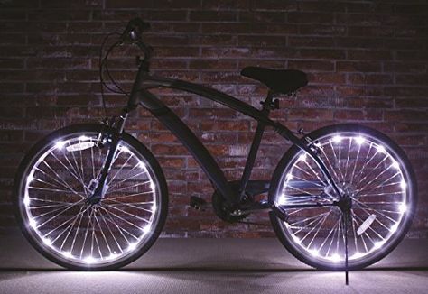 Brightz, Ltd. White Wheel Brightz LED Bicycle Light Brigh... https://smile.amazon.com/dp/B00H78KAIA/ref=cm_sw_r_pi_dp_u79Exb4DMKEP4 Top Gifts For Boys, Bicycle Safety, Night Riding, Safety Lights, Bicycle Wheel, Bicycle Lights, Bicycle Tires, Bike Wheel, Bike Lights