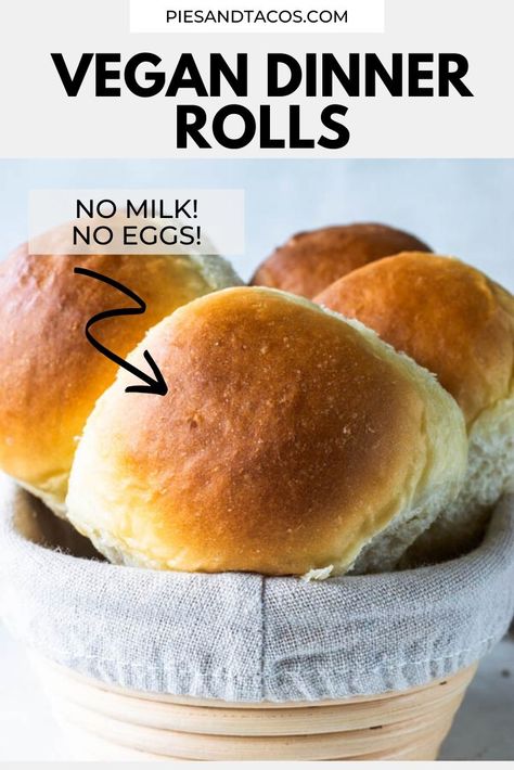 Egg Free Rolls, No Milk Rolls, Gluten Free Vegan Rolls, Quick Vegan Bread, Dinner Rolls Recipe No Milk, No Egg Dinner Rolls, Dairy Free Rolls Recipe, Dinner Rolls Dairy Free, Rolls No Milk