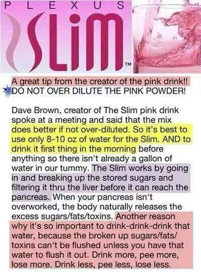 Don't dilute the pink drink!! www.Mare.myplexusproducts.com Plexus Diet, Plexus Pink Drink, Plexus Ambassador, Slim Drink, Plexus Worldwide, Plexus Slim, Pink Drink, Pink Drinks, Healthy Gut