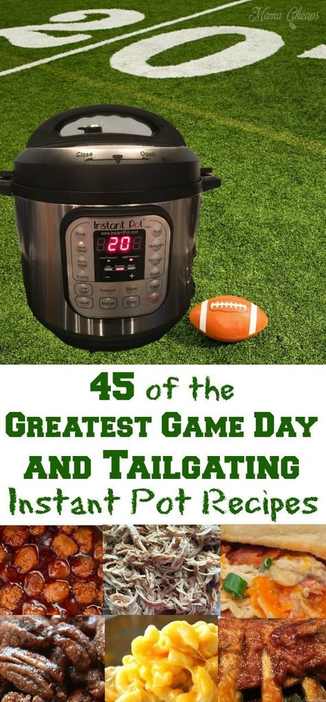 Get Game Day Ready with these 45 of the Greatest Game Day and Tailgating Instant Pot Recipes!!  https://www.mamacheaps.com/2018/01/game-day-and-tailgating-instant-pot-recipes.html Instant Pot Pot Roast, Long Knit Dress, Instant Pot Recipe, Tailgating Recipes, Tailgate Food, Easy Instant Pot Recipes, Football Food, Instapot Recipes, Instant Pot Pressure Cooker