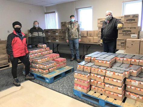 Residents, local businesses, and community-minded corporations stepped up to support North Kawartha Food Bank after fire destroyed Sayers in Apsley, the only grocery store in the township. For example, Campbell's donated five skids of food to the food bank. (Photo courtesy of North Kawartha Food Bank) Bank Photo, 49ers Pictures, Veterinary Services, Food Donation, Life Vision, Life Vision Board, Community Organizing, Food Bank, Peterborough