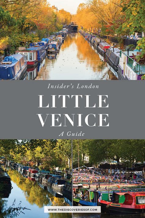 Little Venice is one of London's cutest spots - filled with colourful houseboats and cute restaurants and pubs, it's a pleasure to explore and the perfect place to visit in London if you're looking for something a little different. Here's what you need to know before you go. #london #travel #prettylittlecities Little Venice London, Venice Attractions, Bucket List Europe, Travel Guide London, Trip To London, London Map, Backpacking Europe, Plan A Trip, Things To Do In London