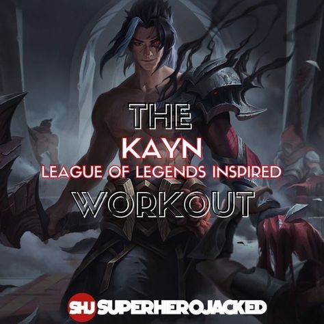 Kayn Workout Arcane Characters, Character Workouts, Pyramid Training, Lee Sin, Superhero Academy, Superhero Workout, Full Body Training, Endurance Training, Mma Training