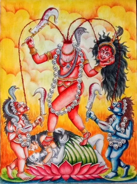 Chhinnamasta Devi, Maa Chinnamasta, Chinnamasta Devi, Jomidar Bari, 10 Mahavidya, Dus Mahavidya, Das Mahavidya, Kali Images, Kalki Avatar