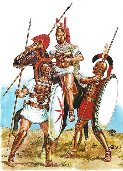 Samnite, Campanian and Lucanian warriors. In a number of legendary battles, the Romans defeated the Latin League, taking away the sovereignty of its tribal states, who subsequently assimilated to Rome. Ancient Europe, Greek Soldier, Roman Armor, Punic Wars, Historical Warriors, Greek Warrior, Roman Republic, Empire Romain, Rome Antique