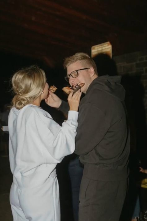 Sweatsuit Engagement Photos, Bride And Groom Track Suits, Bride And Groom Sweatsuit, Mr And Mrs Sweatsuit, Wedding Reception Sweats, Bride And Groom After Party Outfits, Reception Sweatsuit, Wedding Reception Sweatsuit, Wedding Sweatsuit Bride And Groom