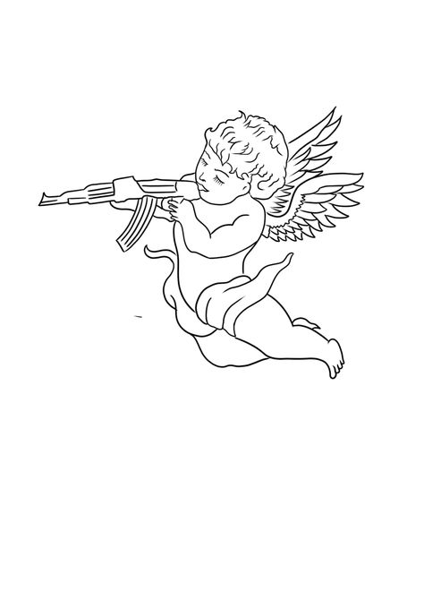 Gemini Sign Tattoo, Angle Tattoo, Half Sleeve Tattoo Stencils, Cupid Tattoo, Half Sleeve Tattoos Drawings, Optical Illusion Tattoo, Crown Tattoo Design, Fun Lifestyle, Tattoo Outline Drawing