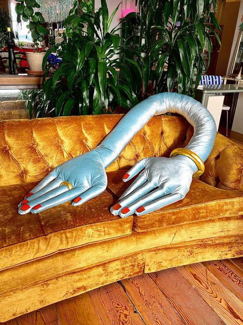 Hand With Ring, Ice King, Bar Room, Ring Pillow, Dream Apartment, Decor Home Living Room, Ice Blue, Black Nails, Home Living Room