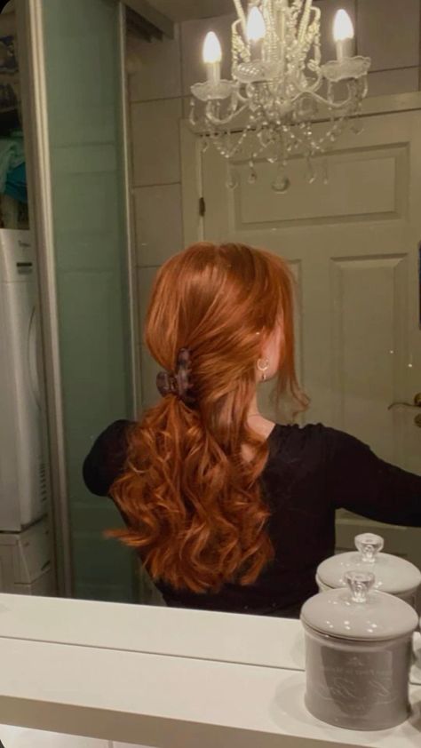 Ginger Inspo Hair, Ginger Aesthetic Hair, Hairstyles On Ginger Hair, Julia Roberts Red Hair Pretty Woman, Ginger Hair Inspo Aesthetic, Hair Inspo Color Ginger, Ginger Haired Girl Aesthetic, Ginger Hairstyles Aesthetic, Hair Styles For Ginger Hair