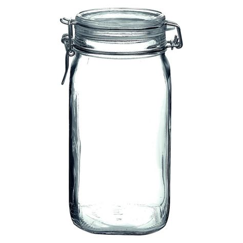 Bormioli Rocco Fido 50.75 Ounce Square Jar - Clear 2021 Kitchen Designs, Canning Tools, Square Jars, Bormioli Rocco, Canning Jar, Canning Jars, Mason Jar Mug, Glass Panels, Hand Washing