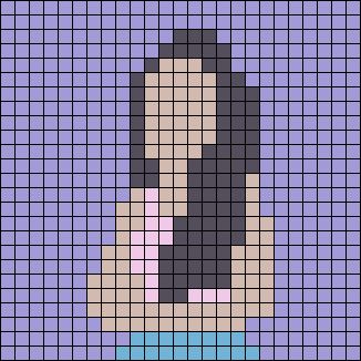 Drawing On Graph Paper Ideas, Album Cover Pixel Art, Sour Album, Ironing Beads, Pixel Grid, Hamma Beads Ideas, Dance Picture Poses, Easy Pixel Art, Hama Beads Design