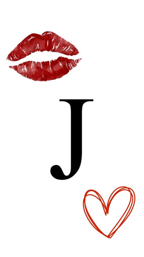 J❤️ Heart J Wallpaper, J Initial Drawing, J Letter Aesthetic, When His Name Starts With J, J Pictures Letter, Letter J With Heart, J Profile Picture, I Love J Wallpaper, Letter J Aesthetic