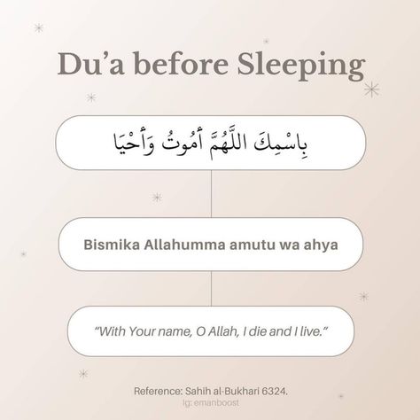 Dua before sleeping Dua Before Going To Sleep, Dua For Waking Up In The Middle Of The Night, Duas Before Sleeping, Dua Before Leaving Home, Dua For Sleep, Good Night Dua, Dua For Sleeping, Sleeping Dua, Dua Before Sleeping