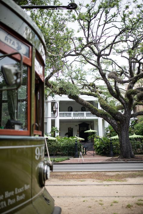 Featured Stay: The Columns Hotel Second Floor Balcony, Seafood Gumbo, Go Usa, Elegant Hotel, Historic Mansion, Garden District, Southern Gothic, Bourbon Street, Music Sound