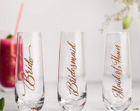 Bridesmaid Wine Glasses This set includes 8 stemless champagne flutes, each holding 9.4 oz. ideal for sipping rosé, champagne, or cocktails. PRODUCT LINK IN BIO #wineglass #bridesmaidswineglass #bridesmaids #bridesmaidsgiftsidea #allmymoneygoeshere Rosé Champagne, Bridesmaid Wine Glasses, Stemless Champagne Flutes, Bridesmaid Wine, Champagne Flutes, Flutes, Bridesmaids Gifts, Wine Glasses, Wine Glass