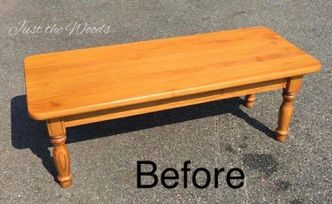 coffee table, solid wood, just the woods, staten island, painted furniture Stain Wood Furniture, Wood Coffee Table Makeover, Refurbished Coffee Tables, Coffee Table Refinish, Coffee Table Redo, Coffee Table Makeover, Stain Wood, Old Coffee Tables, Kitchen Table Makeover