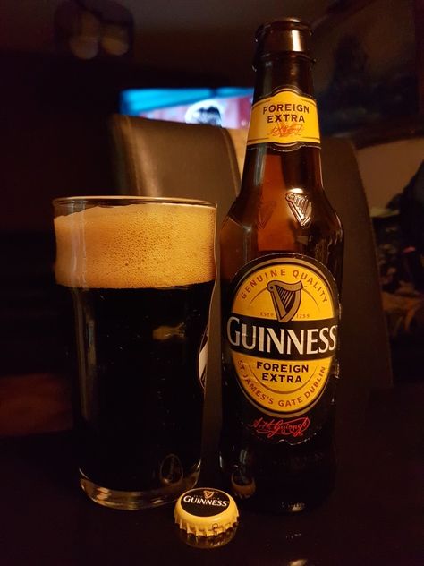 Guinnes Foreign Stout. Foreign Stout, Guinness, Ireland. Beer Photos, Guinness Beer, Beer Art, Guinness, Beer Bottle, Beer, Drinks, Bar, Quick Saves