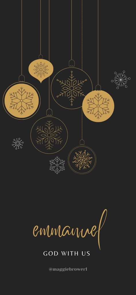 ✨ Emmanuel ; God with us ✨ Emmanuel God With Us Wallpaper, God With Us Wallpaper, Emmanuel God With Us, Us Wallpaper, God With Us, Nativity, Iphone Wallpaper, Iphone