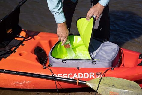 Amazon These are some of the best coolers for kayaks available today. It's hard to beat a day spent paddling a kayak. It won't be long before the weather warms up and we're hitting our favorite lakes and streams for the first paddling adventure of the year. The only thing that can make a day on […] The post Coolers for Kayaks: 6 Choices to Keep Your Drinks Cold All Day on the Water appeared first on Wide Open Spaces. Kayak Cooler, Kayak Fishing Tips, Recreational Kayak, Kayak Storage, Wide Open Spaces, Cooler Designs, Inflatable Kayak, Kayak Trip, Fishing Rod Holder