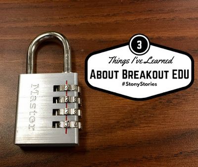 3 Things I've Learned About Breakout EDU Breakout Edu, Breakout Boxes, Library Media Specialist, Cult Of Pedagogy, Library Research, Student Voice, Information Literacy, Research Skills, School Librarian