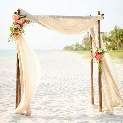 Bride To Be Decoration Ideas, Wedding Arch Greenery, Bride To Be Decorations, Beach Wedding Arch, Diy Wedding Arch, Wedding Arbors, Wedding Venues Hawaii, Beach Wedding Attire, Wedding Ceremony Ideas