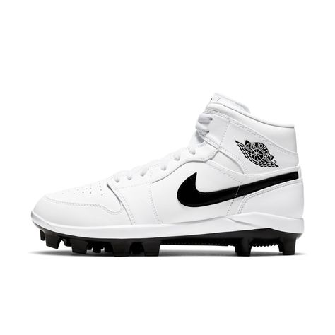 Jordan Cleats, Softball Gear, Football Flag, Softball Cleats, Nike Jordan 1, Softball Life, Baseball Gear, Jordan Retro 1, Cute Nike Shoes