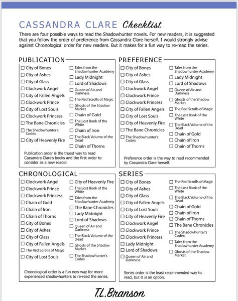 Shadowhunters Books In Order, City Of Bones Book, Book Checklist, Tbr Books, Reading City, Book Reading Journal, Tbr List, Cassandra Clare Books, Dark Books