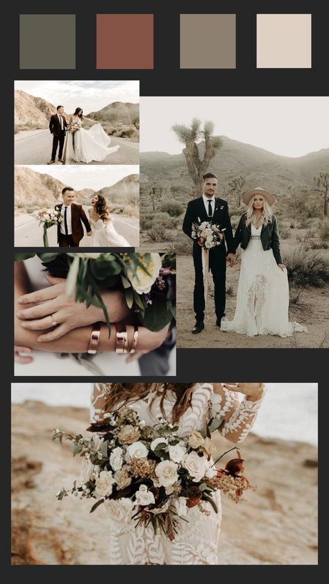 Styled Shoot Mood Board, Moodboard Layout, Jose Alvarado, Joshua Tree Elopement, Wedding Color Pallet, Tan Wedding, Business Board, Gatsby Wedding, Space Wedding