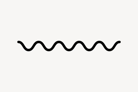 Wavy line doodle element vector | premium image by rawpixel.com / Techi Sticker Collage, Line Images, Line Doodles, Waves Line, Collage Design, Line Sticker, Line Icon, Premium Vector, Doodles