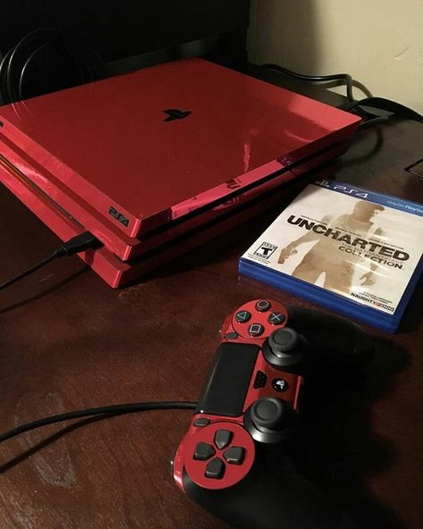 ⠀⠀  C ಠ Π T R ಠ L Ғ Ξ L L 🎮↓🇧🇷 on Instagram: “○《🎮Console Game》○ ○《💿 Uncharted The Nathan Drake Collection》○ ○《🎮 PlayStation 4 Pro》○ ○《📷 @idontknow》○ 🎮⬇🎮⬇🎮⬇🎮⬇🎮⬇🎮⬇🎮⬇🎮⬇🎮⬇🎮⬇ #uncharted…” Nintendo Switch Pro Controller, Ps4 Pro Console, Parents In Law, Video Game Images, Ps4 Skins, Graduation Present, Video Game Room Design, Ps4 Console, Pink Chrome