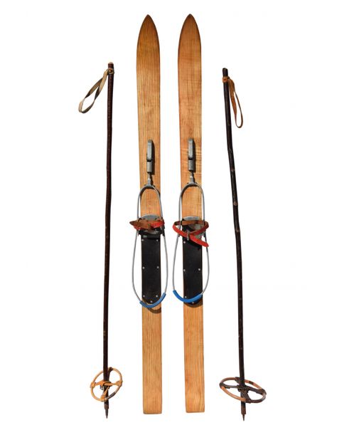 Antique Skis, Vintage Skis, Old Skis, Antique Mall Booth, Ski Poles, Ski Equipment, Winter Sport, Vintage Ski, Antique Wood