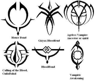 Blood Clan emblems Vampire Symbols, Vampire Tattoos, Demon Symbols, Glyphs Symbols, Ancient Vampire, Protection Sigils, Vampire Tattoo, Angelic Symbols, Mark Tattoo