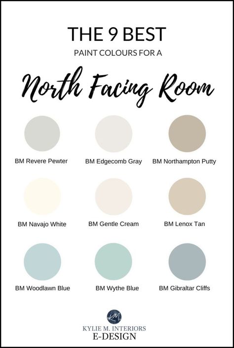 Benjamin Moore Paint Colours, North Facing Rooms, North Facing Room, Top Paint Colors, Benjamin Moore Gray, Northern Exposure, Best Paint, Paint Colors Benjamin Moore, Benjamin Moore Paint