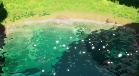 “💧 Stylized Water in UE5 Breakdown 💦 After I posted my latest scene, there were a few people who reached out to me about the water! While I'm working to finalize the complete project breakdown, here's a 🧵on the material: #UnrealEngine #gameart #VFX” Stylized Water, Super Mario Galaxy, Normal Map, Tech Art, Blender Tutorial, Fade Out, Unreal Engine, Original Work, Game Design