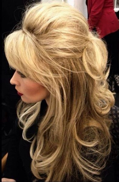 80s Hairstyles For Long Hair, 80s Hairstyles Men, 80s Haircuts, Beehive Hairstyles, Brigitte Bardot Hair, 80s Hairstyles, Bardot Hair, Texas Hair, Teased Hair