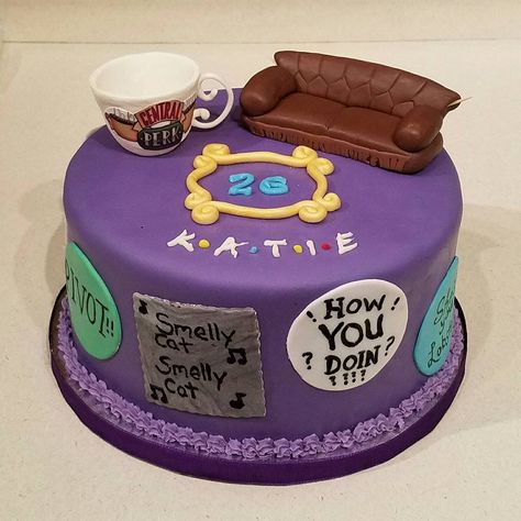 Cake Tv Show, Birthday Cupcakes For Women, Friends Birthday Cake, Teen Cakes, 13 Birthday Cake, Birthday Cakes For Teens, Friends Cake, 30 Birthday Cake, Birthday Cakes For Women