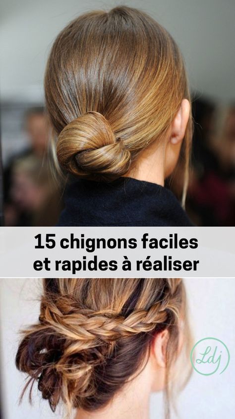 Chignon Simple, Easy Bun, Easy Bun Hairstyles, Nail Tattoo, Bun Hairstyles For Long Hair, Wedding Hairstyles For Long Hair, Bun Hairstyles, Wedding Hairstyles, Hair Makeup