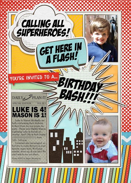 superhero classroom theme - Google Search Comic Book Yearbook, Superhero Birthday Party Invitations, Superhero Birthday Invitations, Superhero Invitations, Superhero Classroom, Yearbook Covers, Comic Book Layout, Yearbook Themes, Yearbook Design