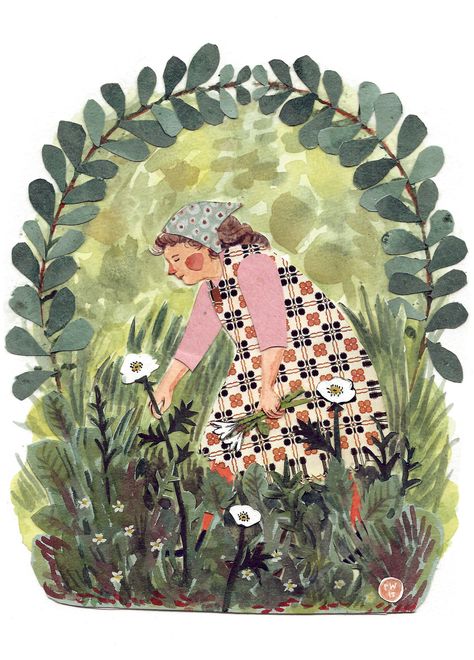 Phoebe Wahl, Arte Folk, Fairy Art, Childrens Illustrations, Children's Book Illustration, Student Art, Children Illustration, Book Illustration, Paper Art