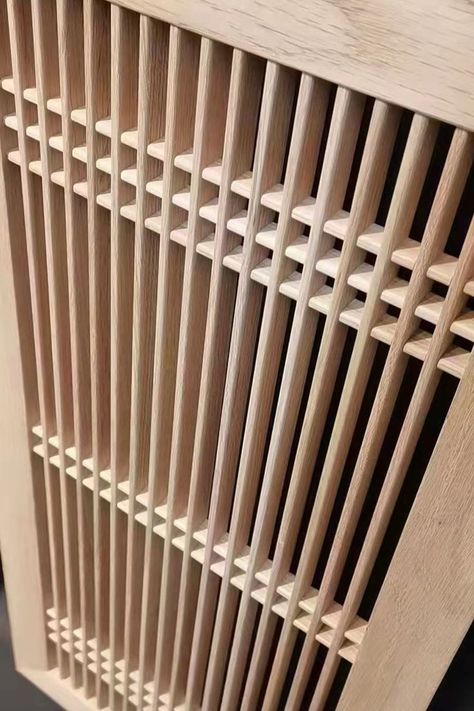 Japanese Partition Wall, Timber Screen, Wood Screen Wall, Wooden Panel Design, Wall Cladding Interior, Wood Partition, Timber Wall Panels, Wall Partition Design, Wooden Partitions