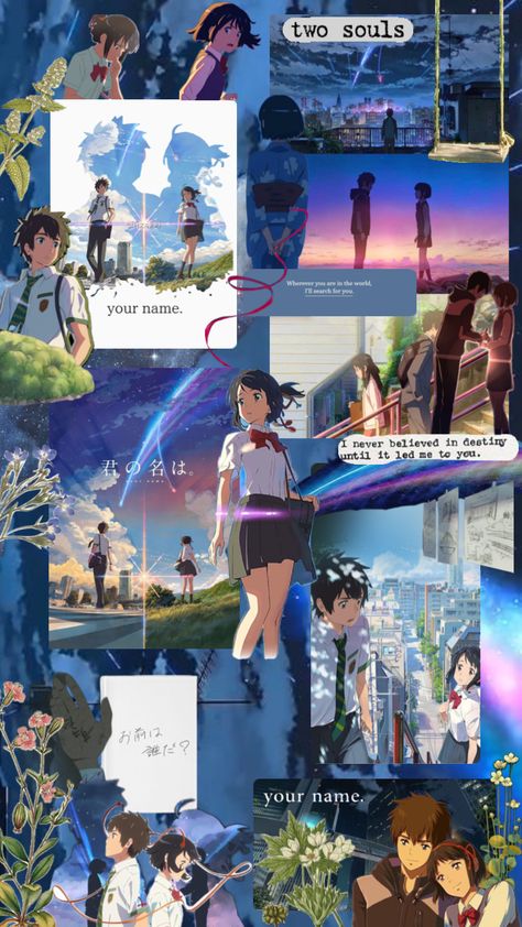 #yournMe #yournameanime #kiminonawa #animeedit #animevibes #animewallpaper #animecore #animeshuffles #animeaesthetic #anime Kimi no na wa 🩵 your name Kimi No Na Wa Wallpaper, Your Name Wallpaper, Studio Ghibli Poster, Your Name Anime, Rainy Day Aesthetic, Kimi No Na Wa, Peace Illustration, Name Wallpaper, Anime Child