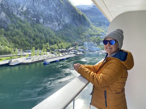 I Took a Summer Cruise To Norway – Here’s What I Packed (Clothes, Accessories & More) - Emma Cruises Norway Cruise Outfits For Women, Norway Cruise Outfits, Norway Clothes, Norway Cruise, Anthem Of The Seas, Summer Cruise, Waterproof Clothing, Sea Sickness, Holland America